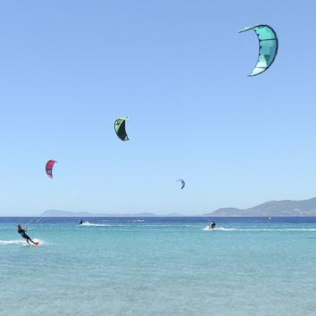 Kite à Sète