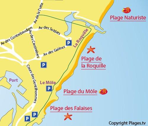 Plan plage naturiste cap agde 1